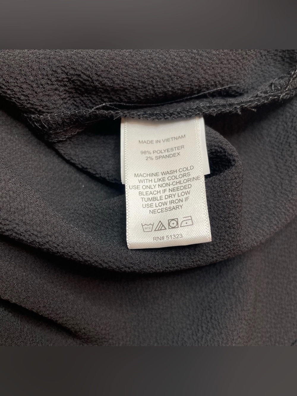 CeCe by Cynthia Steffe Sleeveless Black Blouse White Collar Size Small New NWT - Picture 7 of 7